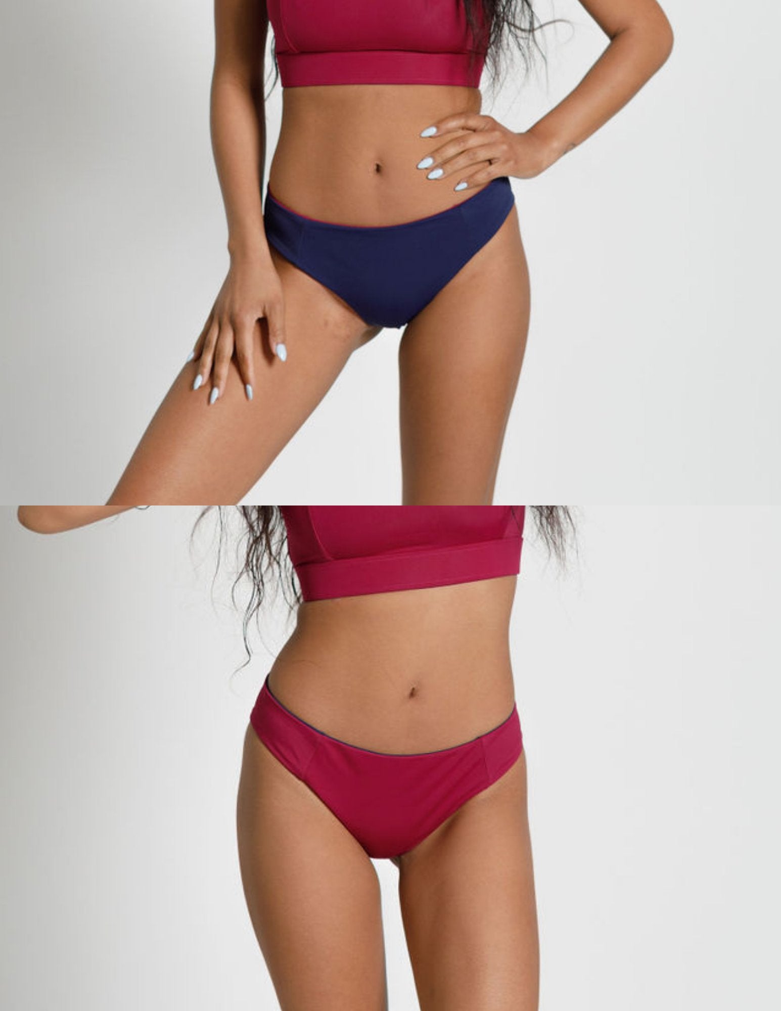 Palma Reversible Bikini Bottom - Jenna Bricher Swim